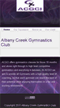 Mobile Screenshot of albanycreekgymnasticsclub.com.au